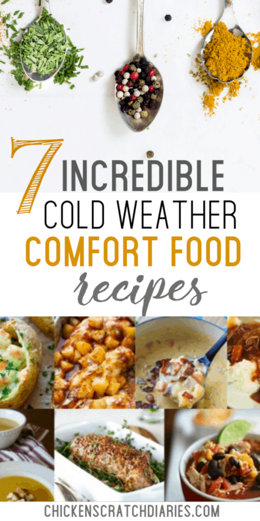 Cold weather comfort food recipes for fall and winter - that your family will ask for again! #Dinner #Recipes #ComfortFood #ColdWeather #Family