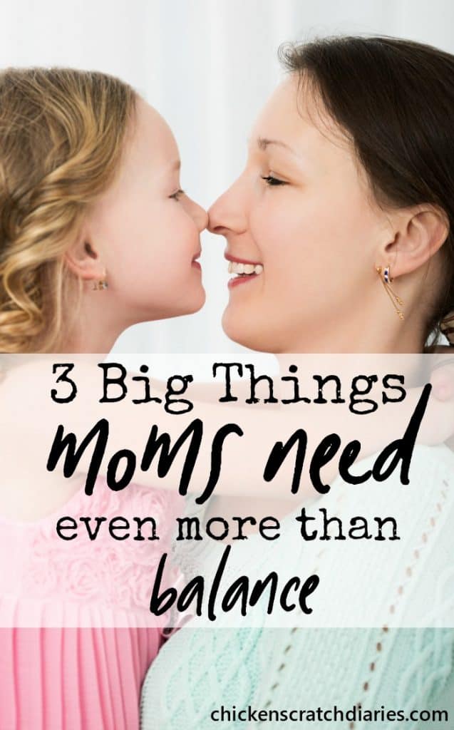 To The Mamas Chasing Balance: Here's What You Need Instead » Chicken 