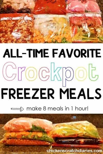 Crockpot Freezer Meals: Our Family Favorites » Chicken Scratch Diaries